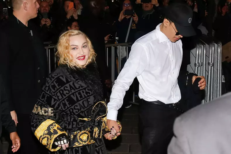 Madonna Ahlamalik Williams leaving The Grand Rex in Paris