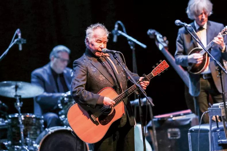 John Prine performs in North Carolina.