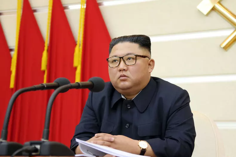 North Korean leader attends Workers' Party of Korea meeting