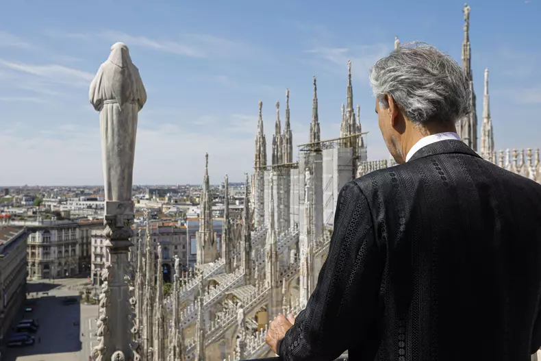 Italy Bocelli Duomo Concert