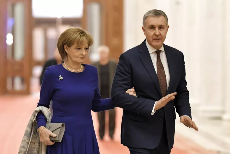 BUCURESTI - PARLAMENT - COMEMORARE - 30 DE ANI DE LA IZBUCNIREA