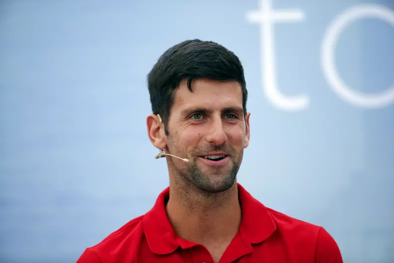 (SP)SERBIA-BELGRADE-TENNIS-NOVAK DJOKOVIC-PRESS