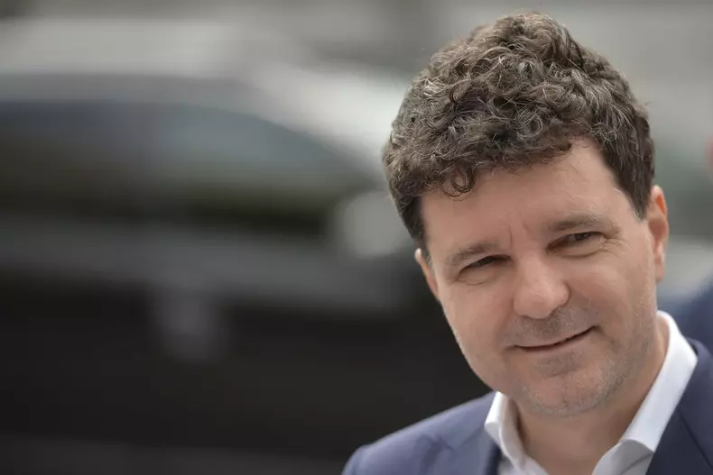 BUCURESTI - CONFERINTA DE PRESA - NICUSOR DAN - CATALIN DEACONES