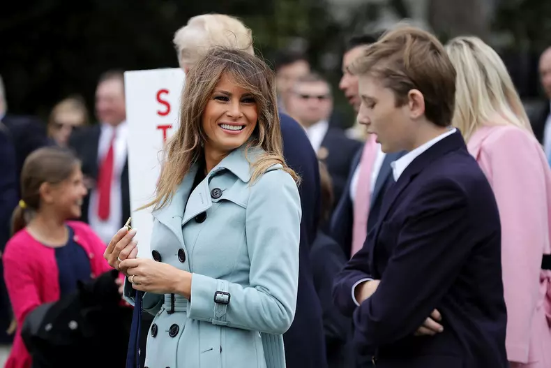 Barron Trump Tested Positive For Coronavirus