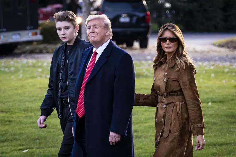 Barron Trump Tested Positive For Coronavirus
