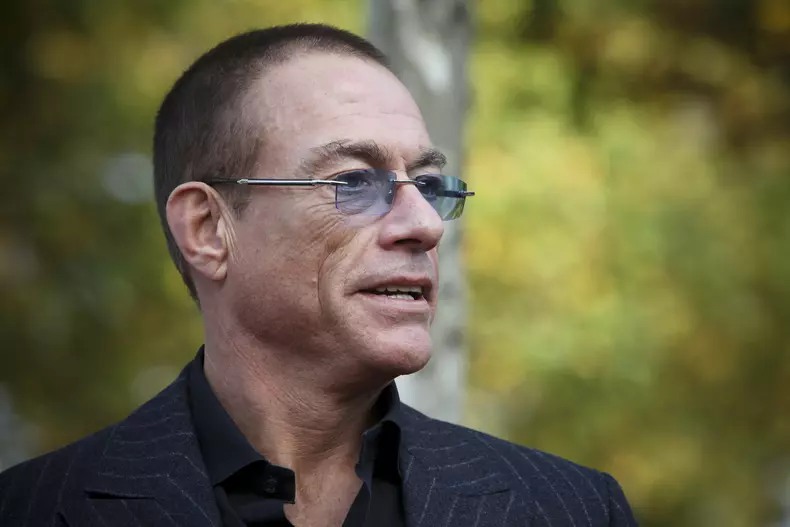 Jean-Claude Van Damme Statue Unveiling - Anderlecht