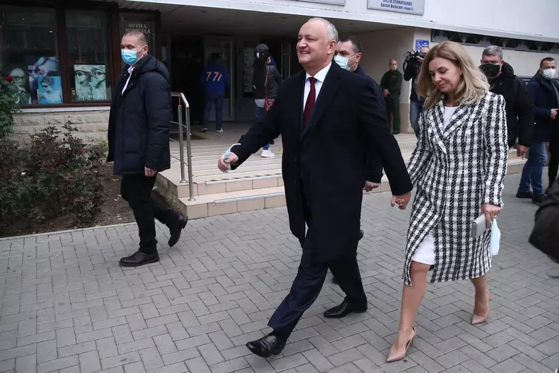 2020 Moldovan presidential election, second round