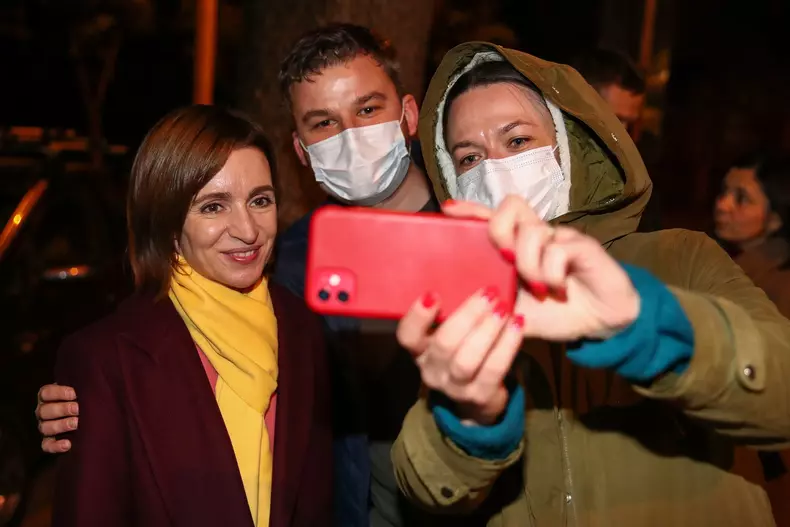 2020 Moldovan presidential election, second round