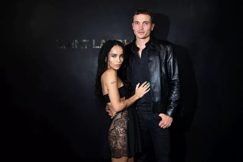 PFW Saint Laurent Front Row LZ