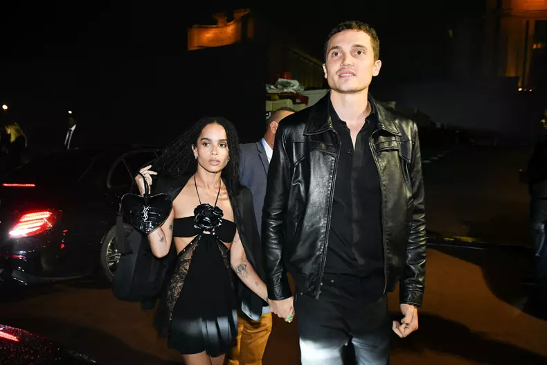 PFW Saint Laurent Front Row LZ