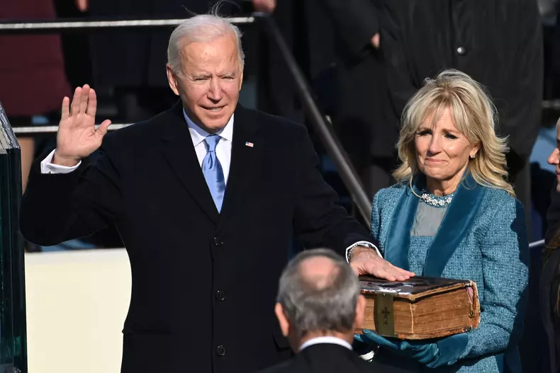 Joe Biden inauguration in Washington