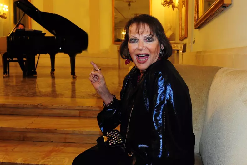 *EXCLUSIVE* Claudia Cardinale celebrates her 80th birthday in Naples