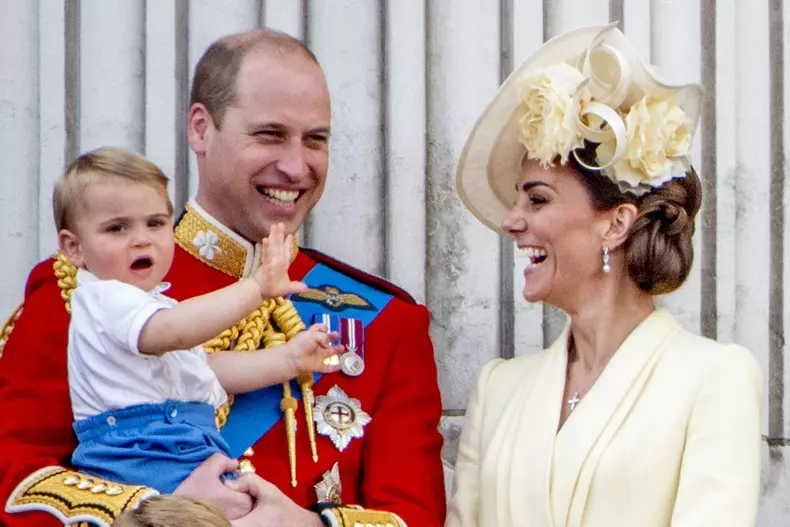 Royals at Trooping the Colour - London
