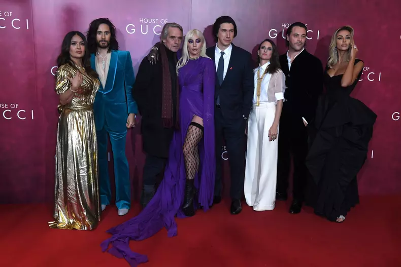 'House of Gucci' film premiere, London, UK - 09 Nov 2021