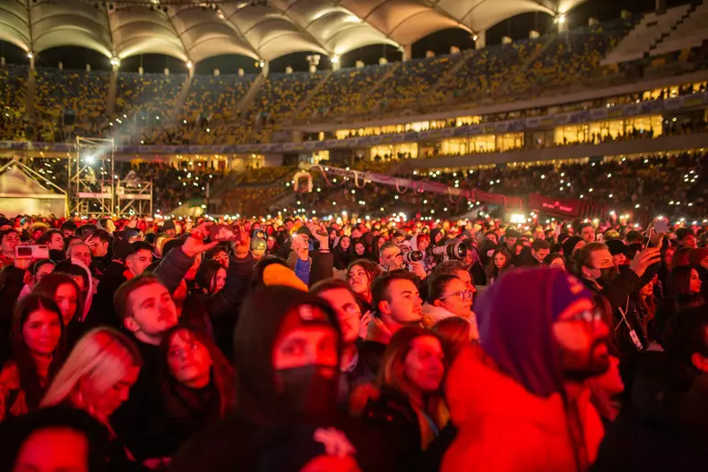 Tudor Chirila la concertul WE ARE ONE