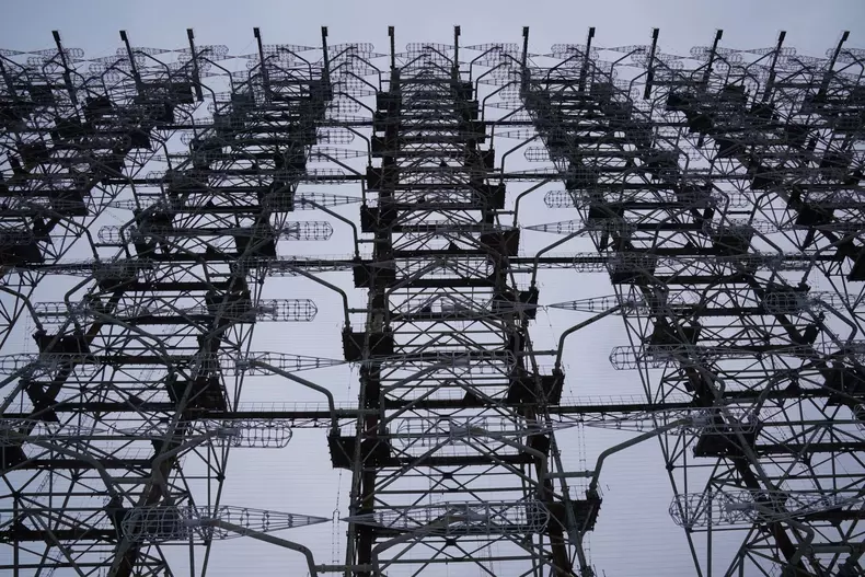 Chernobyl Exclusion Zone in Ukraine