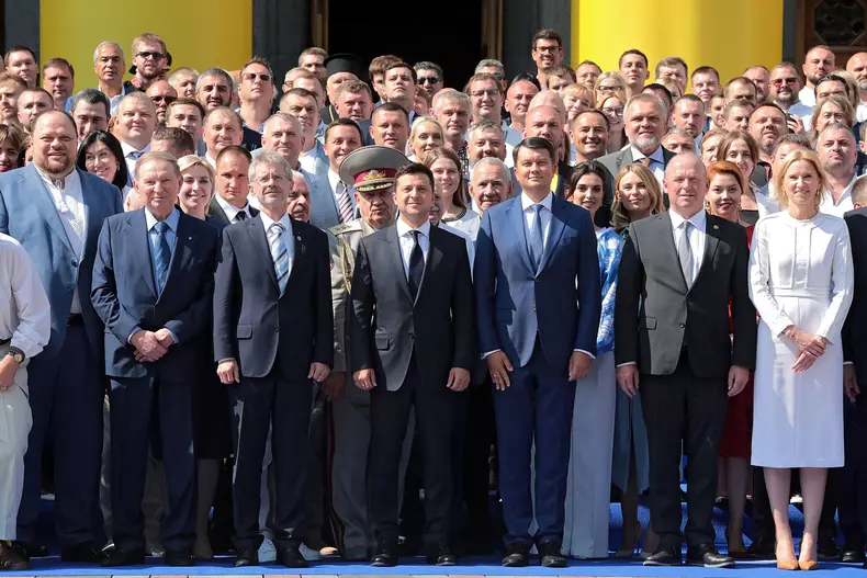 Solemn sitting of Verkhovna Rada on 30th Independence Day