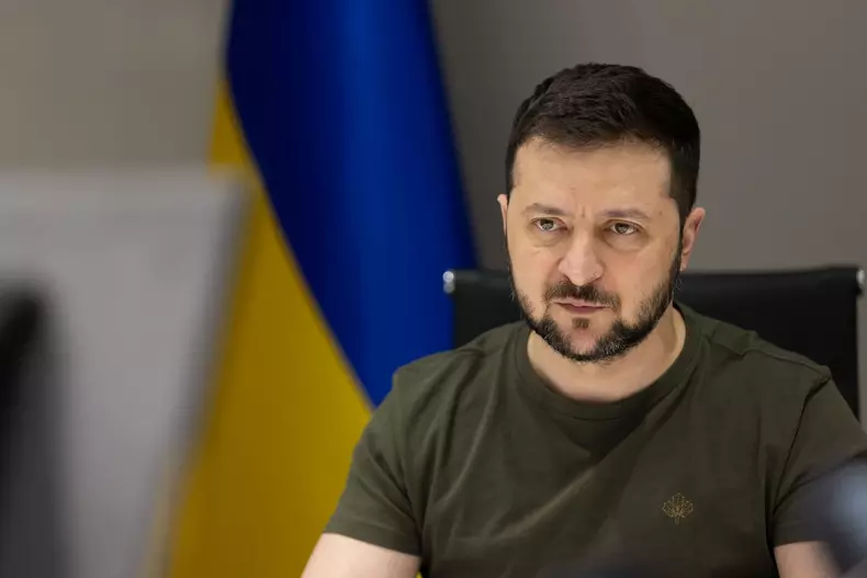 Russian War on Ukraine: Ukrainian Leader ZELENSKYY