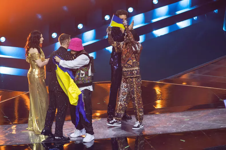 Kalush Orchestra For Ukraine Wins Final Of Eurovision Song Contest - Turin