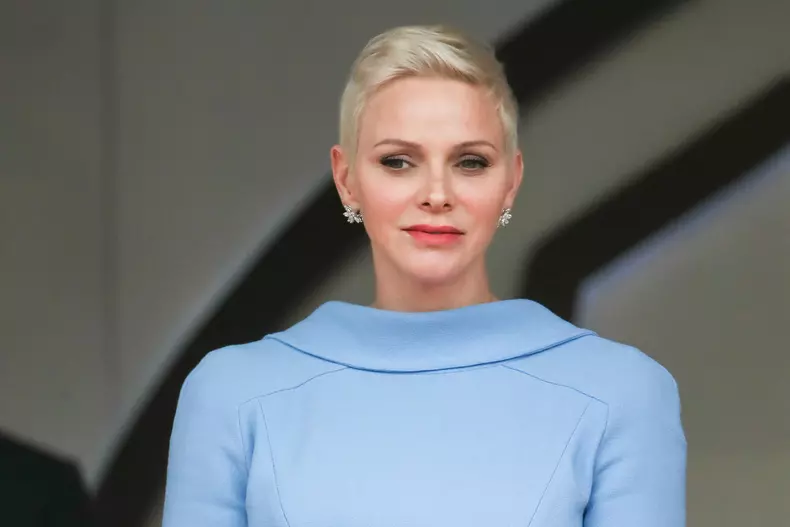 Monaco Grand Prix - Princely Family On The Podium