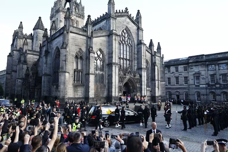 Service Of Prayer And Reflection At St Giles' Cathedral - Edinburgh
