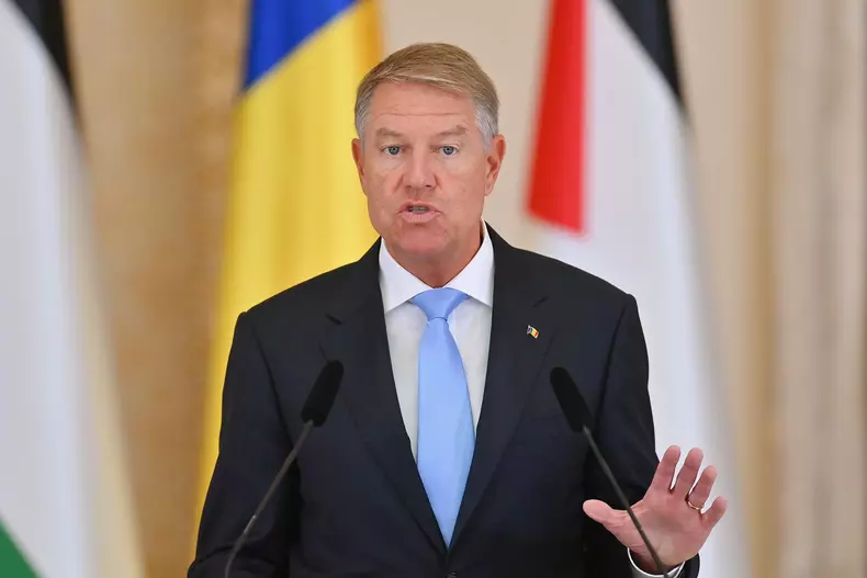 BUCURESTI - COTROCENI - DECLARATII COMUNE - ABBAS - IOHANNIS
