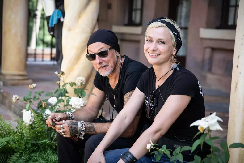 Image: Handout photo of cinematographer Halyna Hutchins