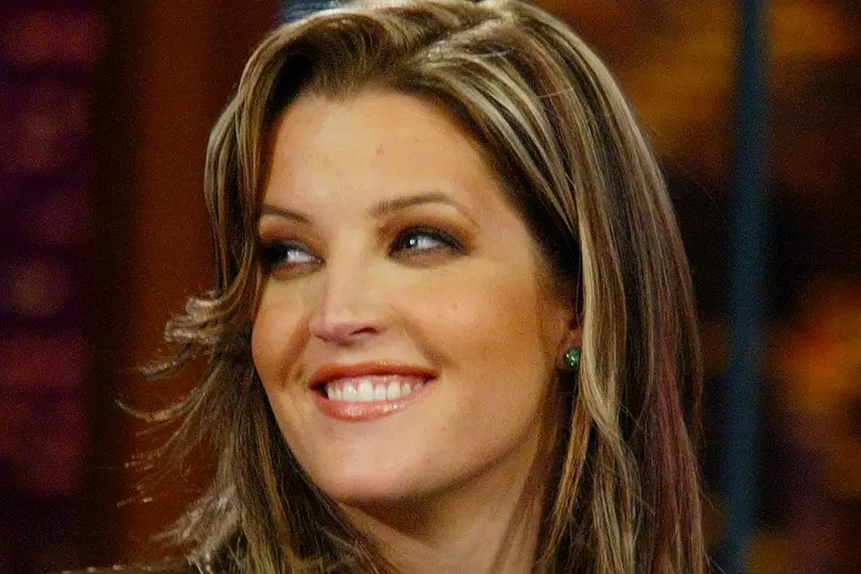 FILE PHOTO: Singer Lisa Marie Presley appears as a guest on "The Tonight Show with Jay Leno\