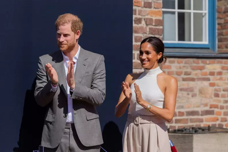 Prince Harry visits Duesseldorf