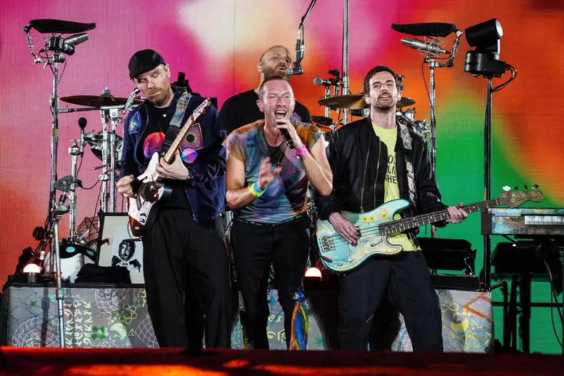Coldplay in concerto a Napoli