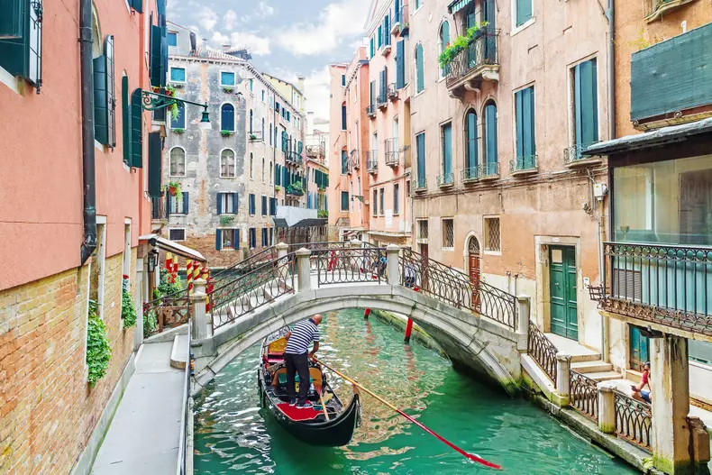 Canal,In,Venice,,Italy