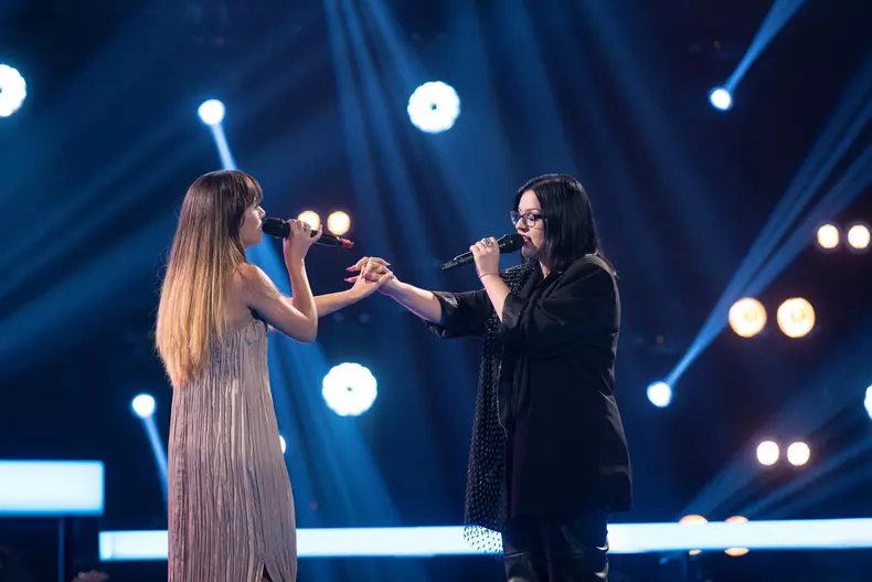 Alexandra Căpitănescu pe scena