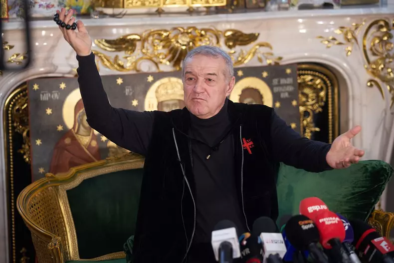 George Becali to Sell FCSB Soccer Team, Bucharest, Romania - 24 Apr 2023