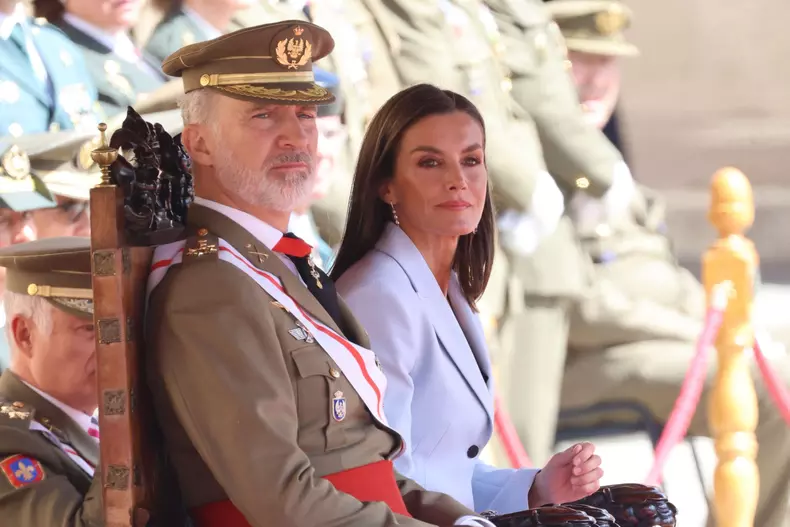 Swearing In Of King Felipe VI In The Spanish Army 40th Anniversary - Zaragoza