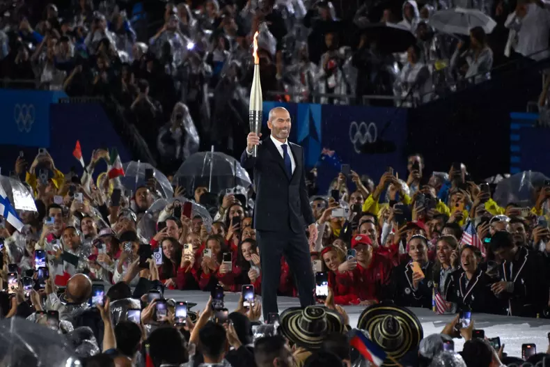 Cérémonie d'ouverture des Jeux Olympique (JO) de Paris 2024