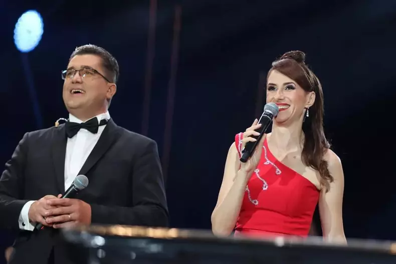 Gelu Voicu si Iuliana Tudor