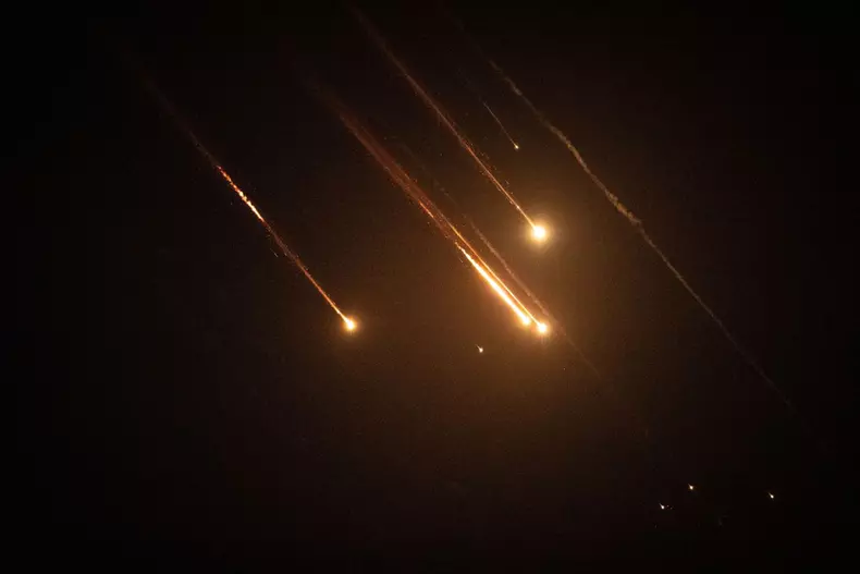 Iran Fires At Least 180 Missiles Into Israel