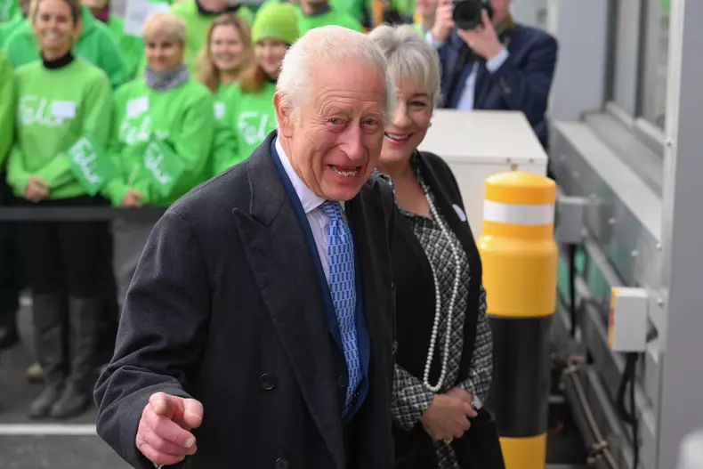 King Charles III Opens The First Two Coronation Food Hubs To Mark His Majesty's 76th Birthday - 14 Nov 2024