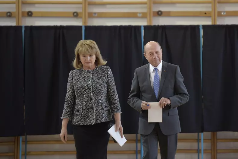 BUCURESTI - REFERENDUMUL PENTRU FAMILIE - VOT - TRAIAN BASESCU