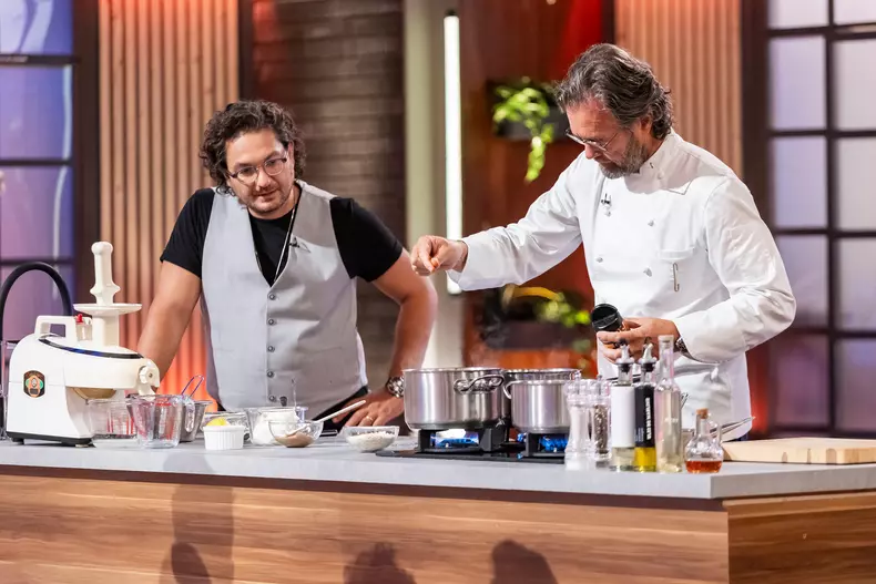 Florin Dumitrescu si Carlo Cracco