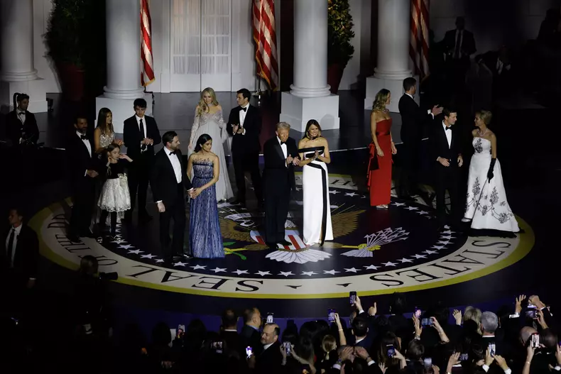 Inaugural Ball After Swearing In Of Donald Trump As The 47th President Of The United States