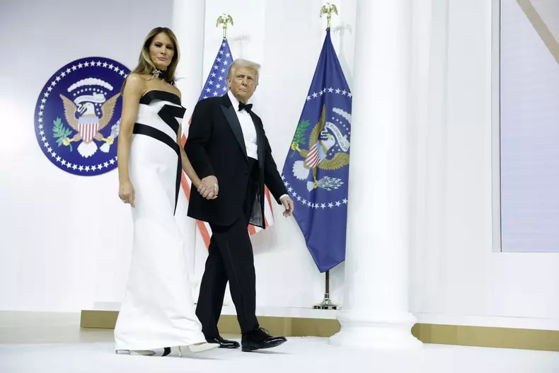 Inaugural Ball After Swearing In Of Donald Trump As The 47th President Of The United States