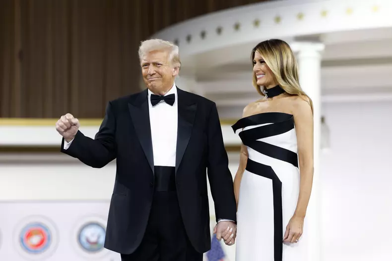 Inaugural Ball After Swearing In Of Donald Trump As The 47th President Of The United States
