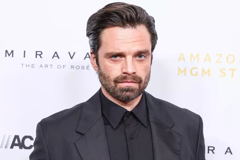 Beverly Hills, United States. 06th Dec, 2024. BEVERLY HILLS, LOS ANGELES, CALIFORNIA, USA - DECEMBER 06: Sebastian Stan arrives at the 38th Annual American Cinematheque Awards 2024 Honoring Jessica Chastain held at The Beverly Hilton Hotel on December 6,