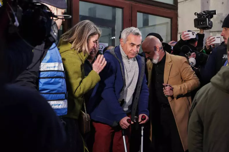 Calin Georgescu la iesirea de la audieri (5)