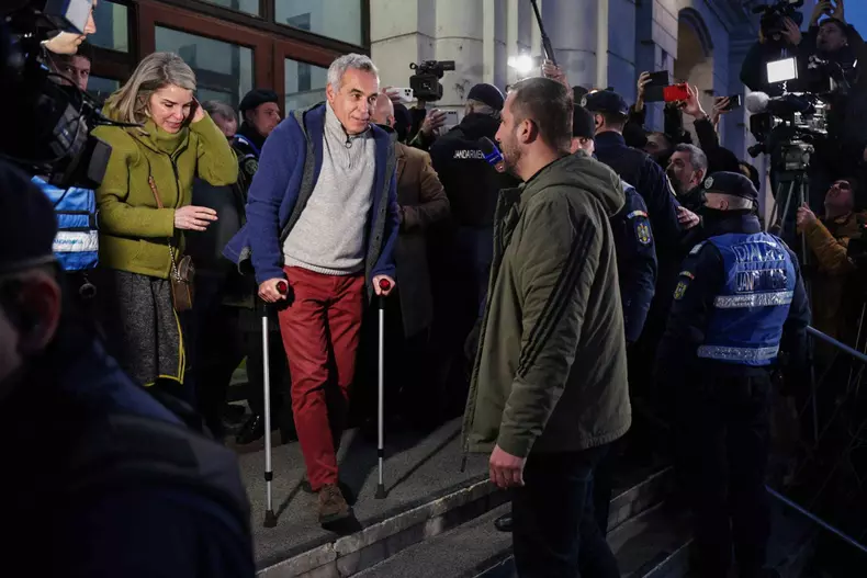 Calin Georgescu la iesirea de la audieri (7)