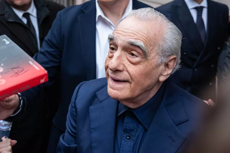 Turin, Passerella with Martin Scorsese in Front of the National Cinema Museum, Italy - 08 Oct 2024