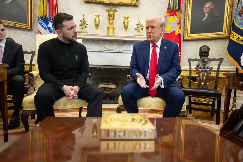 President of Ukraine Visits White House
