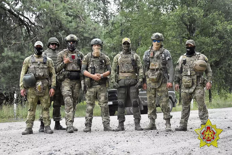 Belarus Wagner Mercenaries
