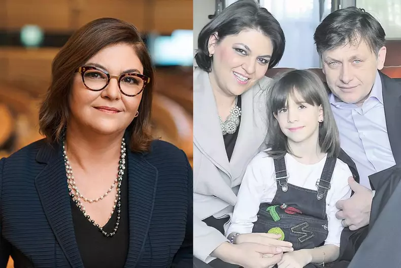 Crin Antonescu si Adina Valean colaj
